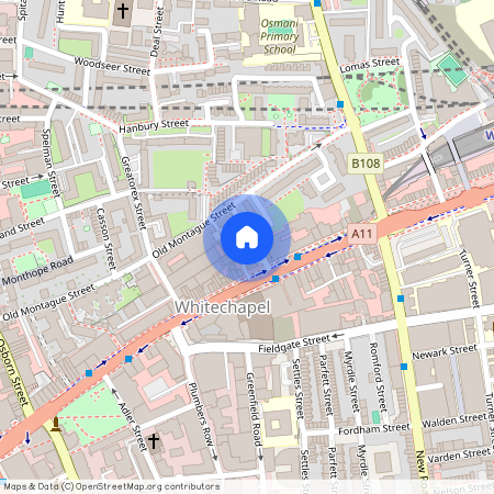 Davenant Street, Spitalfields Market, E1, London