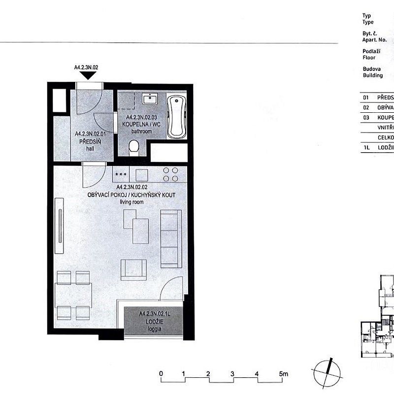 Pronájem bytu 1+kk 38 m² - Photo 1
