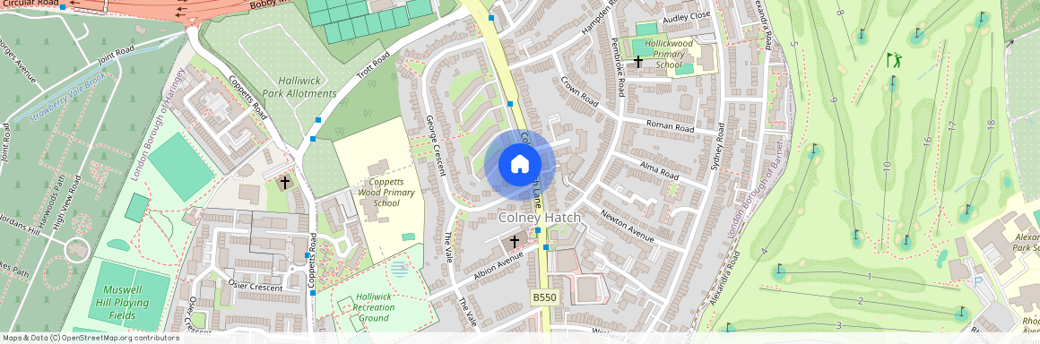 Colney Hatch Lane, Muswell Hill