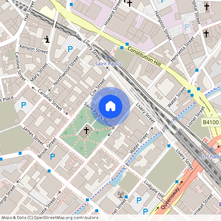 St Pauls Square, Jewellery Quarter, Birmingham, B3