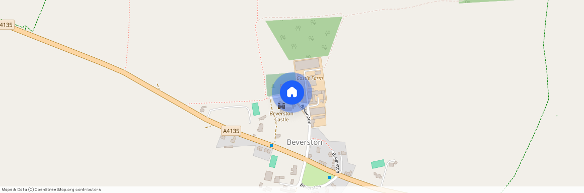 Beverston Castle, Beverston, Tetbury, GL8