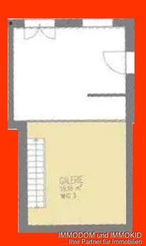 1,5-Zmmer-Wohnung mit EINBAUKÜCHE und Galerieetage im Herzen von Zwickau zu vermieten! - Foto 5