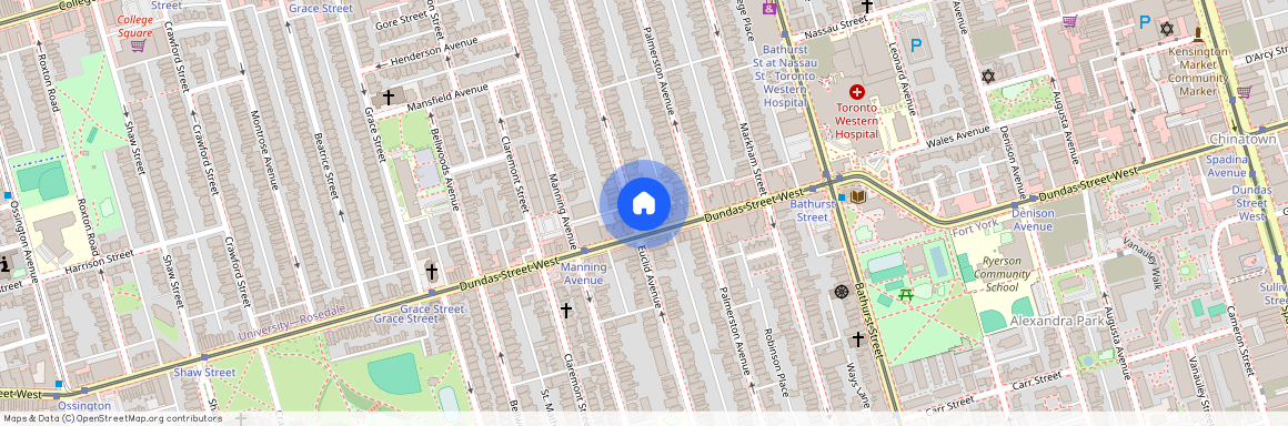 217 Euclid Avenue Unit# Lower, Toronto