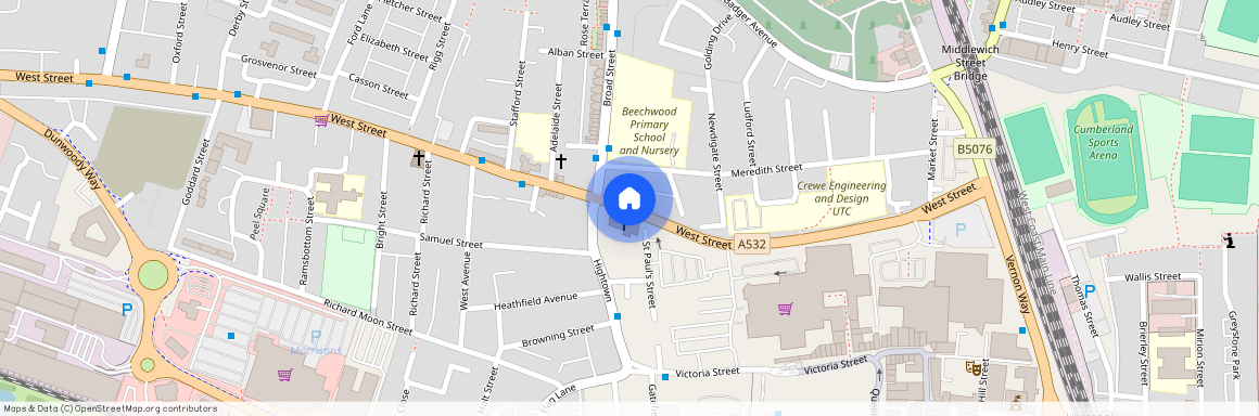 George Dingley Close, Crewe, CW1