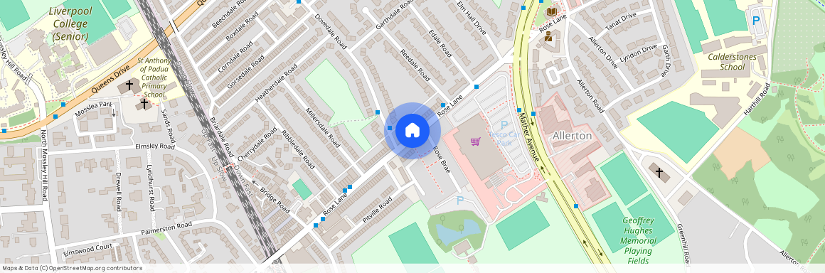 Rose Lane, Mossley Hill, Liverpool