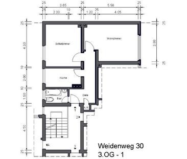 Helle 2-Raumwohnung in Duisburg-Kaßlerfeld - Photo 6