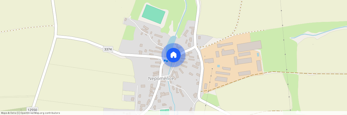 Nepoměřice - Nepoměřice, Středočeský kraj
