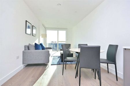 A contemporary one bedroom apartment to rent in a modern development in Kensal Rise boasting City skyline views. - Photo 5