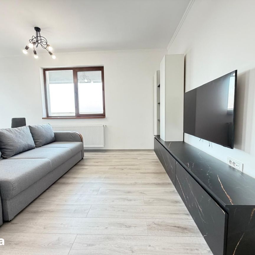 2 camere | Bloc nou | Prima închiriere | Terasă 16 mp | Metrou Jiului - Fotografie 1