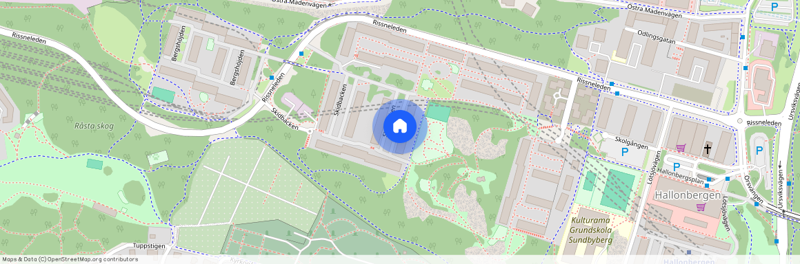 Hallonbergen, Skidbacken 30