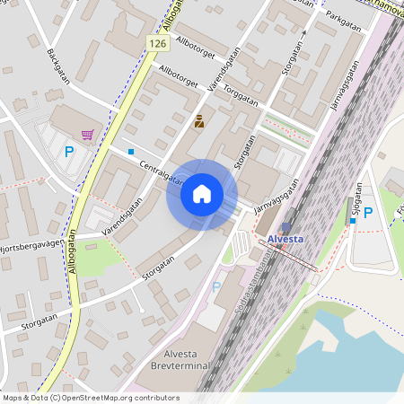 Alvesta Centrum, Kronoberg, Centralgatan 1 B