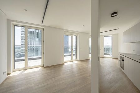 3-Zimmer-Wohnung mit 2 Bädern – Erstbezug in den DC Flats - zu mieten in 1220 Wien - Photo 4