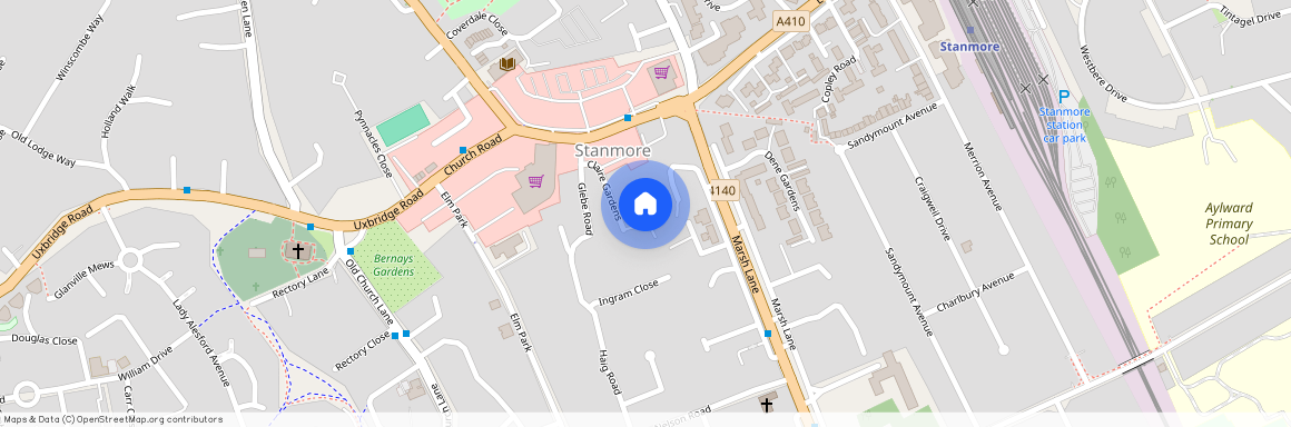 Claire Gardens, Stanmore