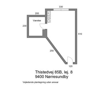 Thistedvej 85B, 1. 8, 9400 Nørresundby - Foto 4