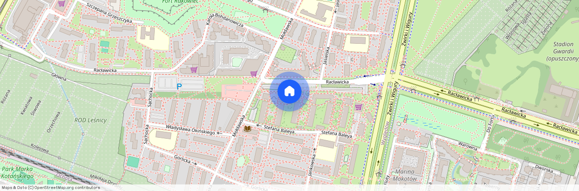 ul. Racławicka, Rakowiec, Ochota, Warszawa, mazowieckie