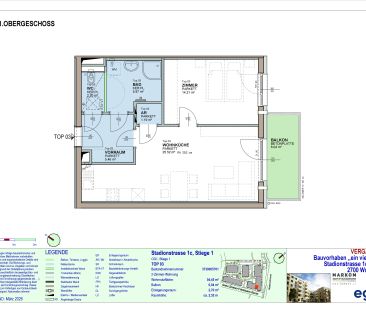 2-Zimmer-Wohnung mit Balkon, Top 3 - Foto 4