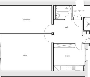 Coutance - Appartement avec cachet proche de la gare - Foto 4