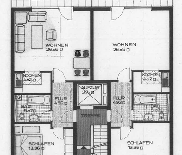 Pronájem bytu 2+1 • 59 m² bez realitkyMeidestraße 21 Bremerhaven Go... - Photo 4
