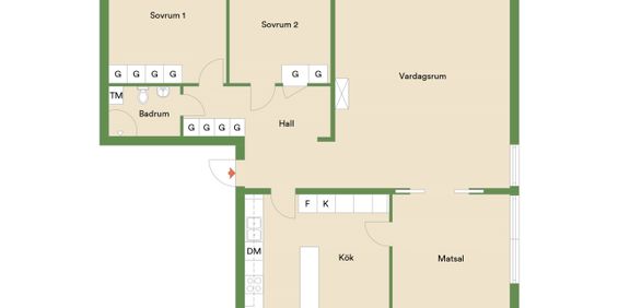 S Torggatan 8 A - Photo 3