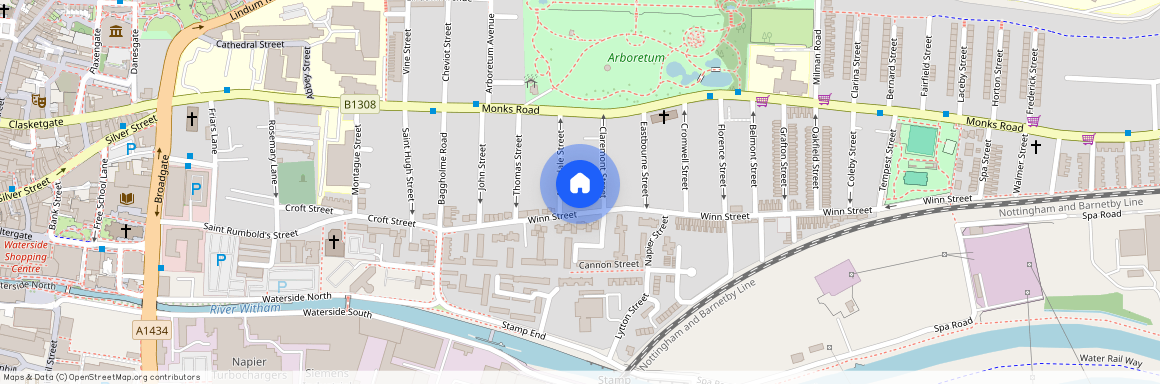 Claremont Street, Lincoln, Lincolnshire, LN2