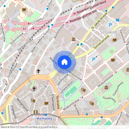 St. Jakobstrasse 16, 9000 St. Gallen