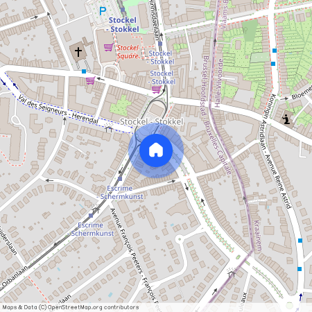 Baron Albert d'Huartlaan 7, 1150 Sint-Pieters-Woluwe