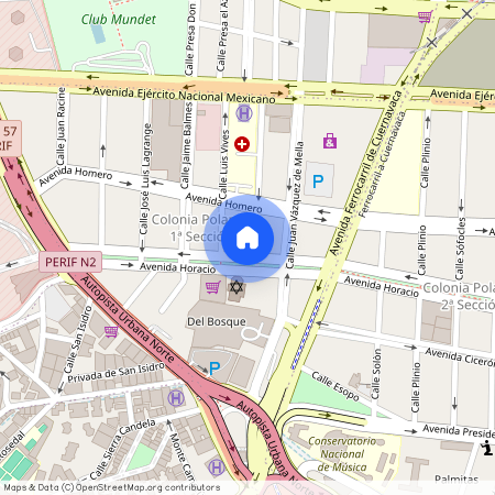 Horacio, Colonia Polanco I Sección, C.P. 11510, Df / Cdmx