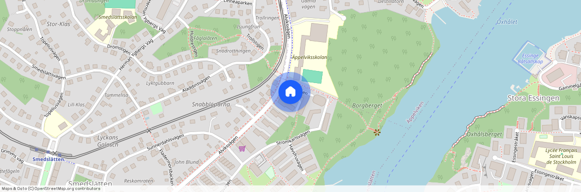 Snövitsvägen, Bromma