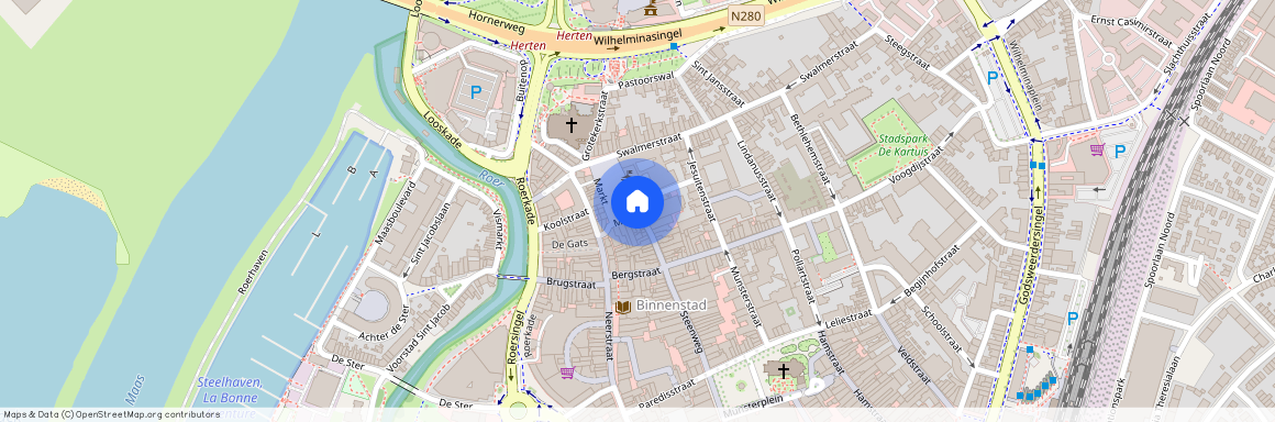 Binnenstad, 6041 ET, Varkensmarkt, Roermond