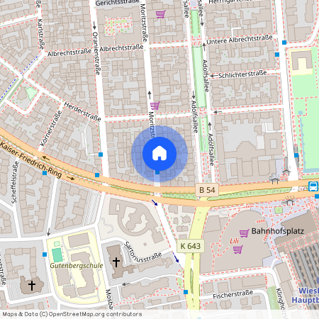 Moritzstraße 68, 65185 Wiesbaden