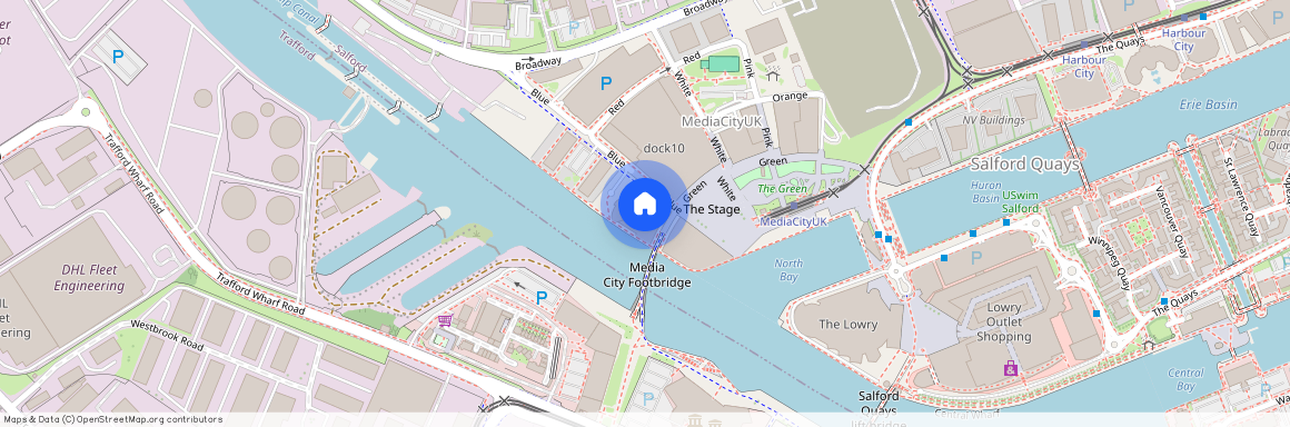 Blue, Media City Uk, Salford, M50