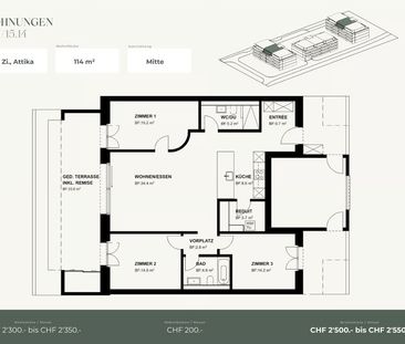4.5 Zimmer, 119 m², 1. Stock - Photo 5