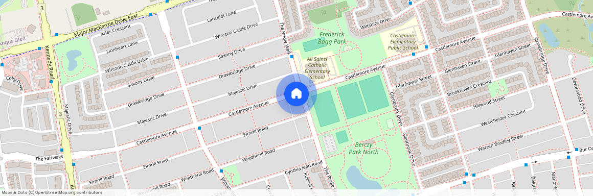 496 THE BRIDLE WALK, Markham, Berczy