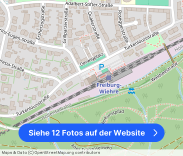 Möbliert, gemütlich & mit Balkon für 3-12 Monate in der Wiehre - Foto 1