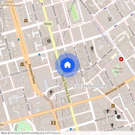 Flat, Gosfield Street, London, W1W