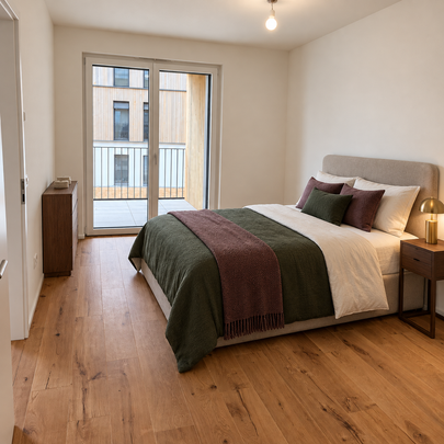 A louer - Appartement neuf de 2.5 pièces avec grand balcon à Duillier - Photo 1