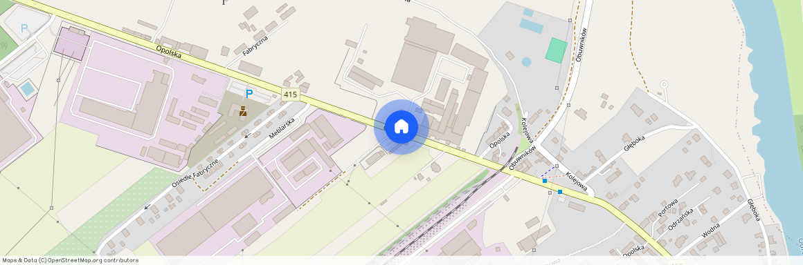 ul. Opolska, Krapkowice, Krapkowice, krapkowicki, opolskie