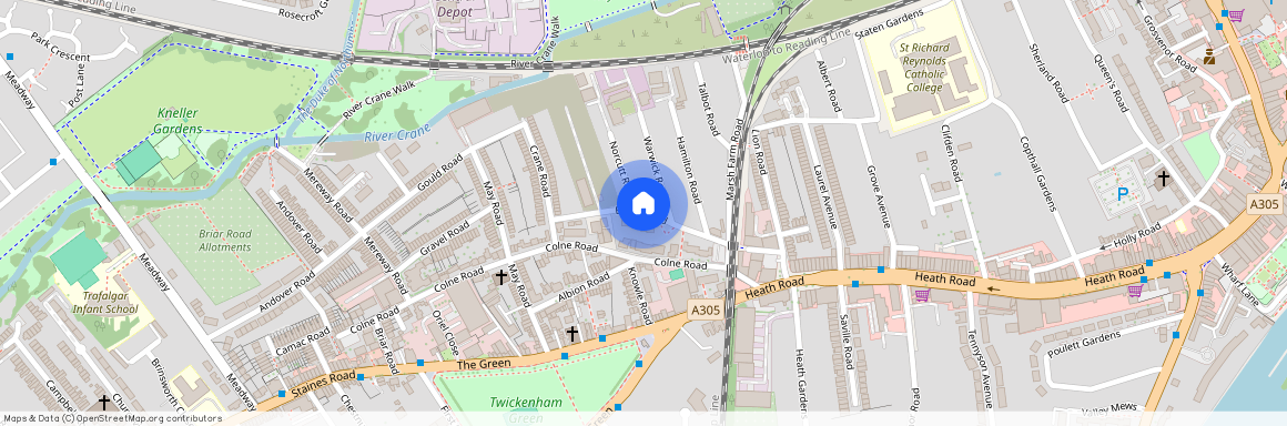 Edwin Road, Twickenham, TW2, London