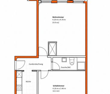 Gemütliche 2-Zimmer-Wohnung mit Balkon in Dübendorf – ab sofort verfügbar! - Foto 5