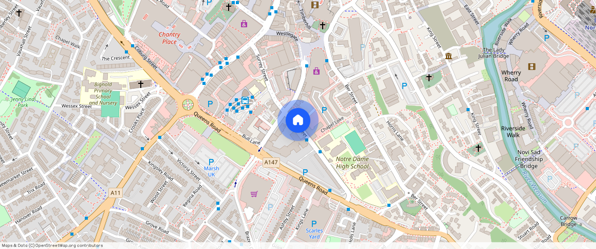 Surrey Street, Norwich, NR1