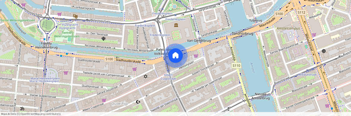 Stadhouderskade 128-H, Hemonybuurt, 1074AV, Amsterdam