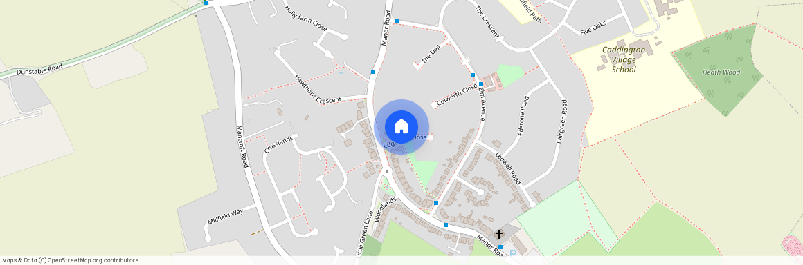 Edgecote Close, Caddington, LU1