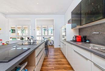 Apartamento amueblado, 2 dormitorios, 2 baños, terraza comunitaria, Santa Catalina, Palma.