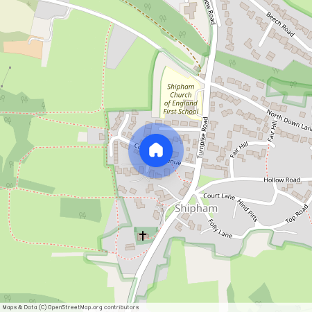 Comrade Avenue, Shipham, Winscombe, North Somerset. BS25 1TP