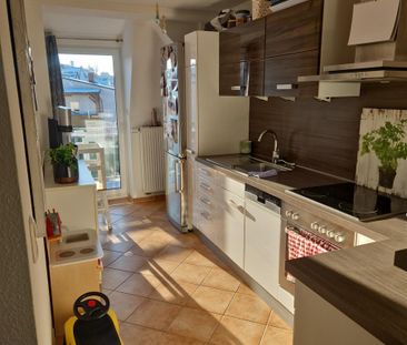 Gemütliche 4-Raum-Wohnung im Dachgeschoss mit Balkon - Foto 3