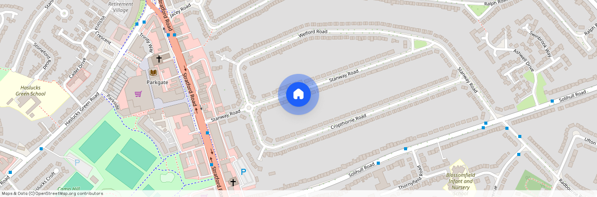 Stanway Road, Shirley, Solihull, B90