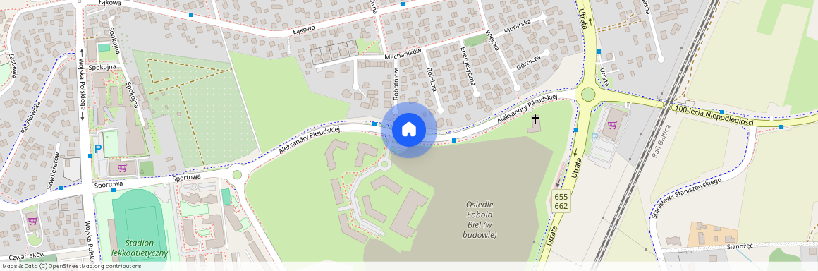 ul. Aleksandry Piłsudskiej, Suwałki, podlaskie