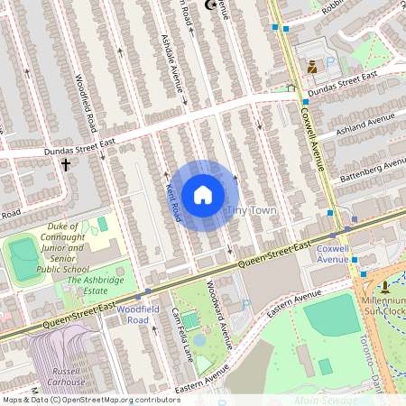 36 Ashdale Avenue #Main Fl, Toronto, Greenwood-Coxwell