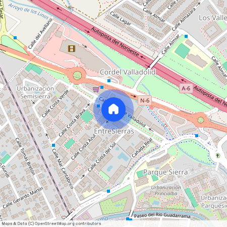 Los Negrales, - Calle Cordel de Valladolid