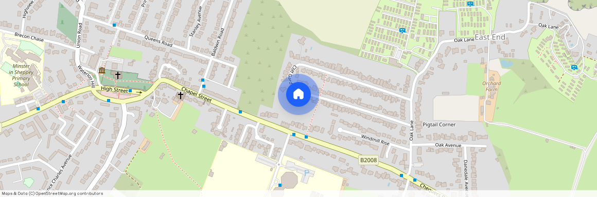 Cliff Gardens, Minster on Sea, Sheerness, Kent, ME12